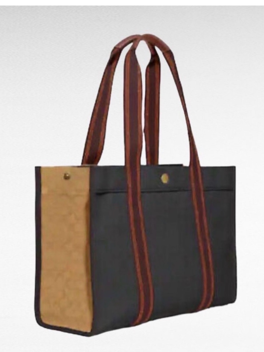 Coach Signature Canvas Spin Tote 42